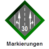 Markierungen Icon - Markierungen Verkehrsleittechnik + Service Jahn
